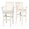 International Concepts Rectangle Mission Youth Chair, 17.25 W, 16.5 L, 34.5 H, Wood, Unfinished CC-265 - alternate 5